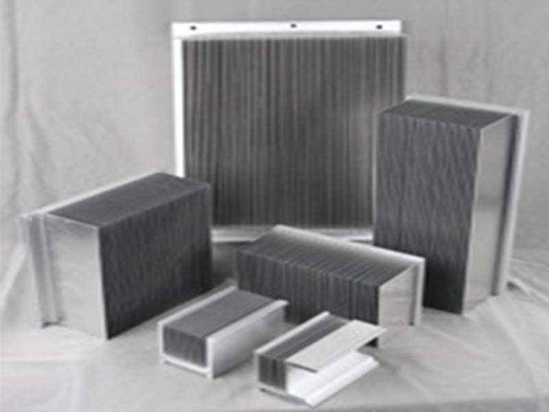 Bonded fin heat sink